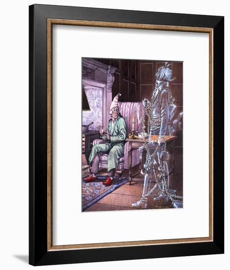 Christmas Ghost-Pat Nicolle-Framed Giclee Print