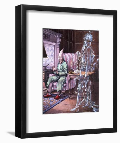 Christmas Ghost-Pat Nicolle-Framed Giclee Print