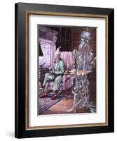 Christmas Ghost-Pat Nicolle-Framed Giclee Print