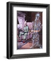 Christmas Ghost-Pat Nicolle-Framed Giclee Print