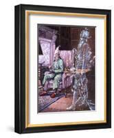 Christmas Ghost-Pat Nicolle-Framed Giclee Print