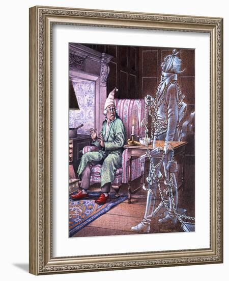 Christmas Ghost-Pat Nicolle-Framed Giclee Print