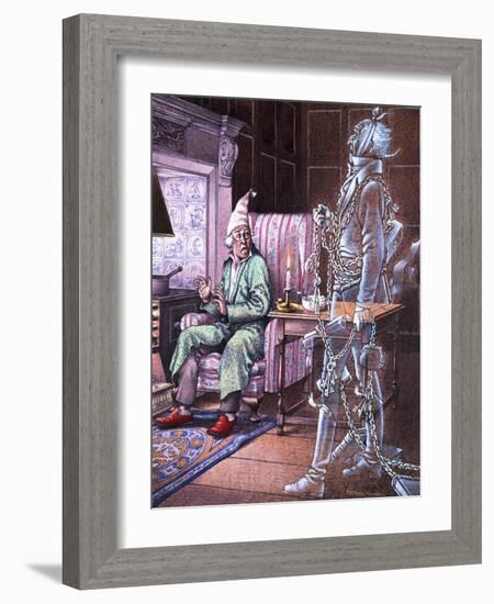 Christmas Ghost-Pat Nicolle-Framed Giclee Print