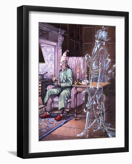 Christmas Ghost-Pat Nicolle-Framed Giclee Print