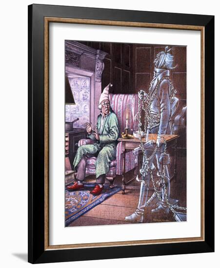 Christmas Ghost-Pat Nicolle-Framed Giclee Print