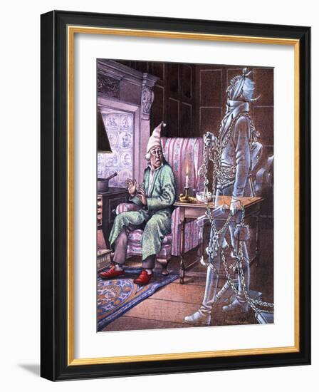 Christmas Ghost-Pat Nicolle-Framed Giclee Print