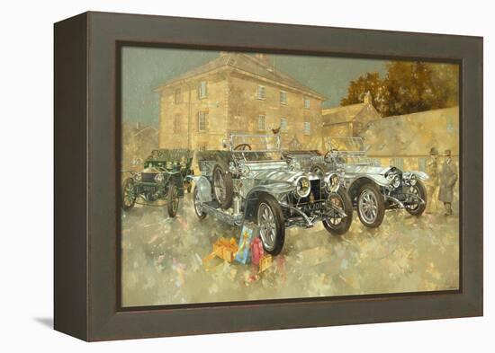 Christmas Ghosts at the Hunt House-Peter Miller-Framed Premier Image Canvas