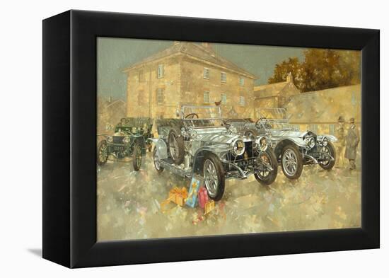 Christmas Ghosts at the Hunt House-Peter Miller-Framed Premier Image Canvas