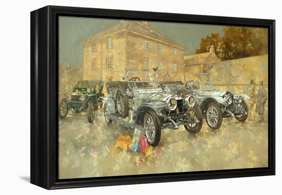 Christmas Ghosts at the Hunt House-Peter Miller-Framed Premier Image Canvas