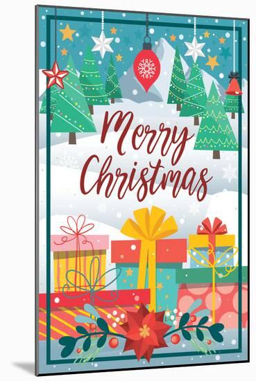 Christmas Gifts 2-Melody Hogan-Mounted Art Print