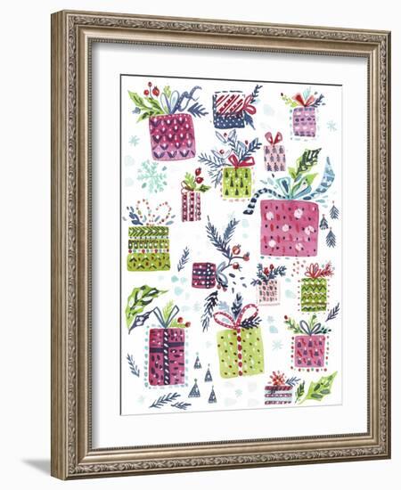 Christmas Gifts-Irina Trzaskos Studio-Framed Giclee Print