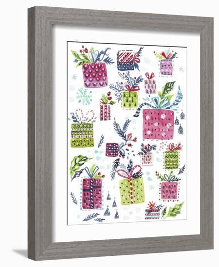 Christmas Gifts-Irina Trzaskos Studio-Framed Giclee Print