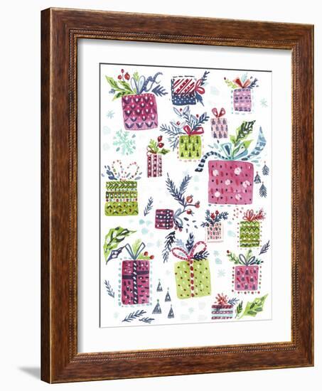 Christmas Gifts-Irina Trzaskos Studio-Framed Giclee Print