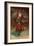 Christmas Greeting - Santa with Gifts No. 2-Lantern Press-Framed Art Print