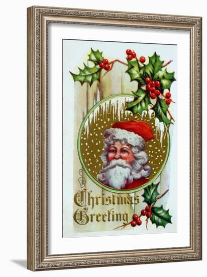 Christmas Greeting-null-Framed Art Print