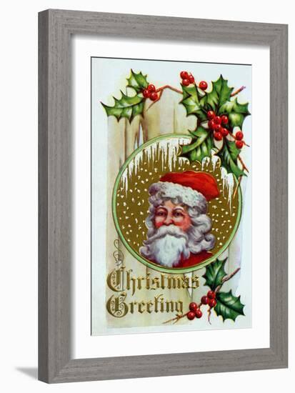 Christmas Greeting-null-Framed Art Print