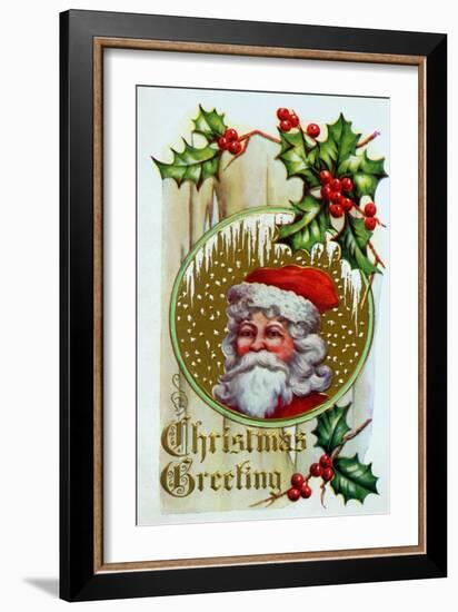 Christmas Greeting-null-Framed Art Print