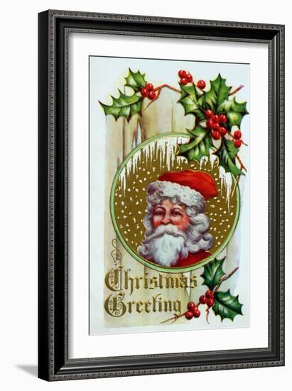 Christmas Greeting-null-Framed Art Print