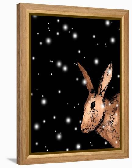 Christmas Hare-Sarah Thompson-Engels-Framed Premier Image Canvas