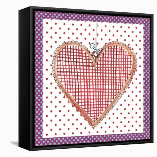 Christmas Heart-Effie Zafiropoulou-Framed Premier Image Canvas