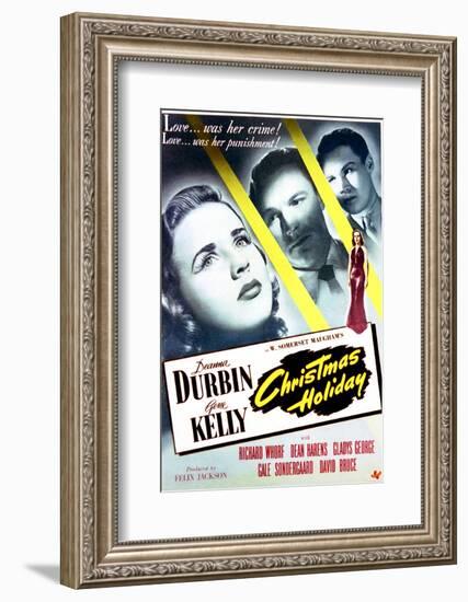 Christmas Holiday - Movie Poster Reproduction-null-Framed Photo