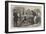 Christmas Holidays at the Polytechnic, the Electric Machine-Henry George Hine-Framed Giclee Print