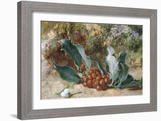 Christmas Holly-Jabez Bligh-Framed Giclee Print