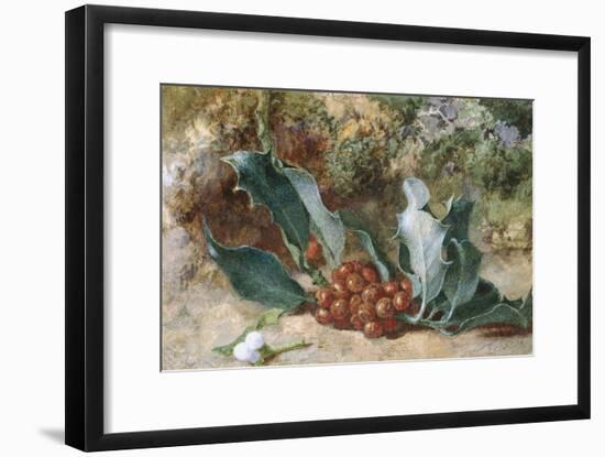 Christmas Holly-Jabez Bligh-Framed Giclee Print