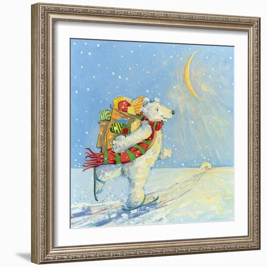 Christmas Homecoming, 2008-David Cooke-Framed Giclee Print