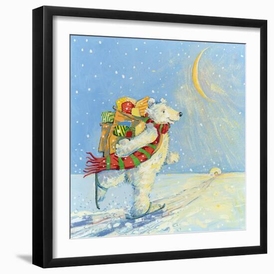 Christmas Homecoming, 2008-David Cooke-Framed Giclee Print