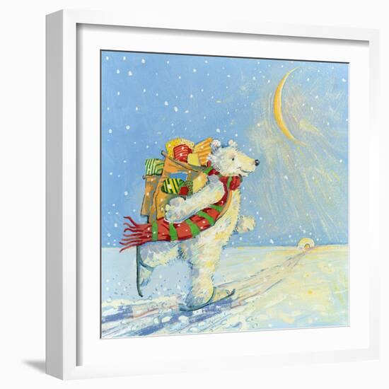 Christmas Homecoming, 2008-David Cooke-Framed Giclee Print