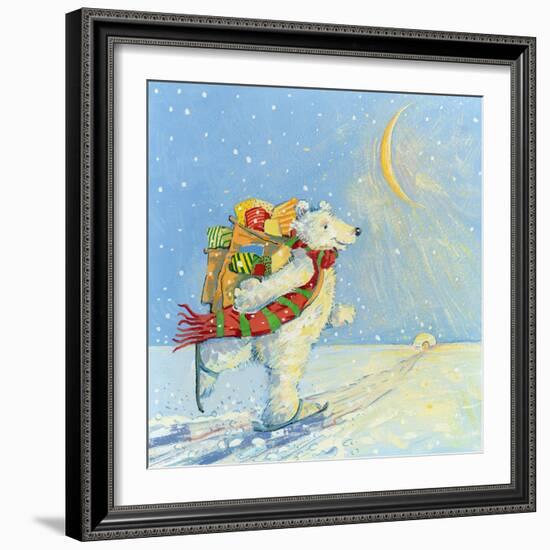 Christmas Homecoming, 2008-David Cooke-Framed Giclee Print