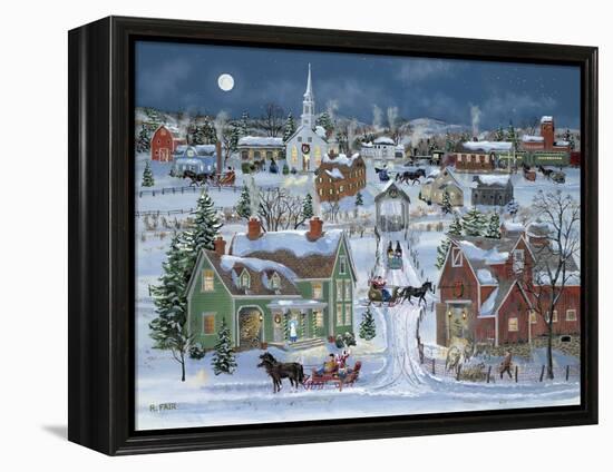 Christmas Homecoming-Bob Fair-Framed Premier Image Canvas