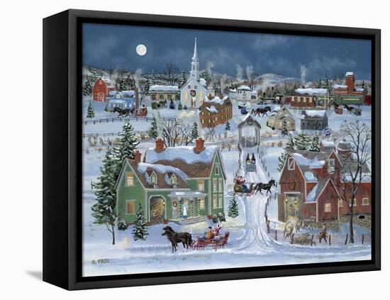 Christmas Homecoming-Bob Fair-Framed Premier Image Canvas