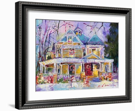 Christmas House-Richard Wallich-Framed Giclee Print