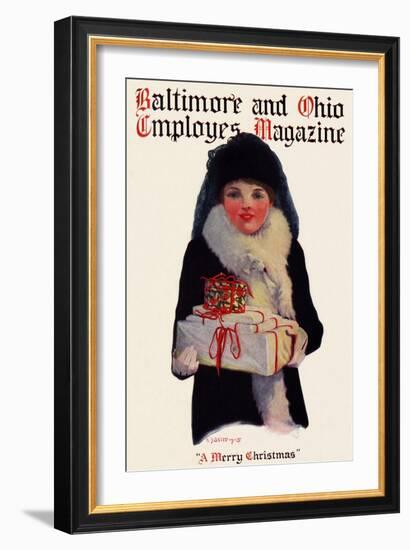 Christmas in 1915-Herbert Stitt-Framed Giclee Print