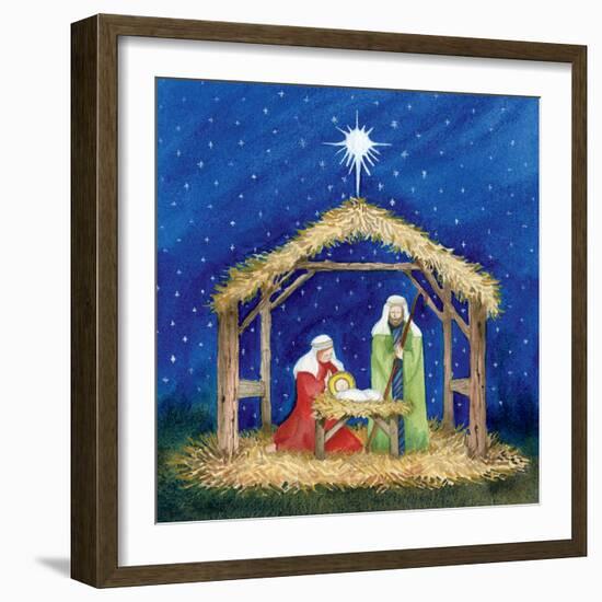 Christmas in Bethlehem III-Kathleen Parr McKenna-Framed Art Print