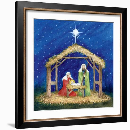 Christmas in Bethlehem III-Kathleen Parr McKenna-Framed Art Print