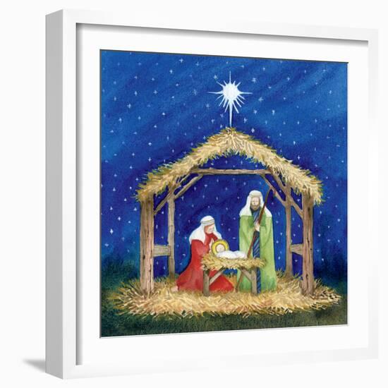 Christmas in Bethlehem III-Kathleen Parr McKenna-Framed Art Print