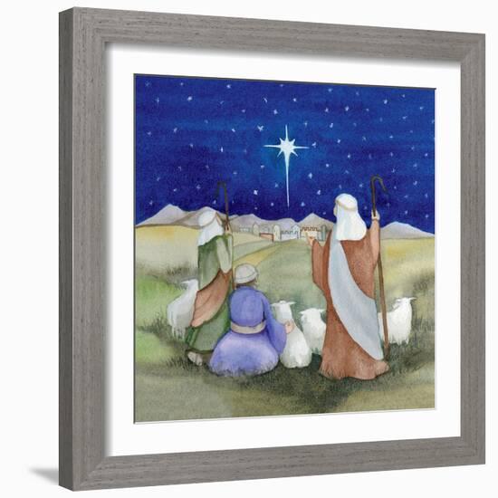 Christmas in Bethlehem IV-Kathleen Parr McKenna-Framed Art Print