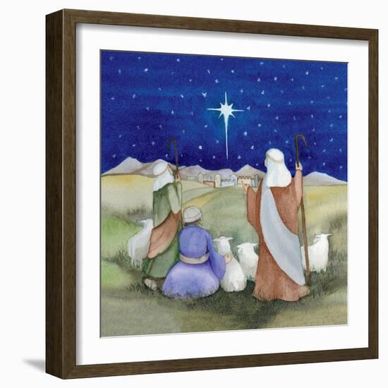 Christmas in Bethlehem IV-Kathleen Parr McKenna-Framed Art Print