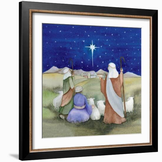 Christmas in Bethlehem IV-Kathleen Parr McKenna-Framed Art Print