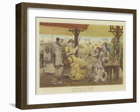 Christmas in India-Edward Killingworth Johnson-Framed Giclee Print