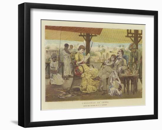 Christmas in India-Edward Killingworth Johnson-Framed Giclee Print