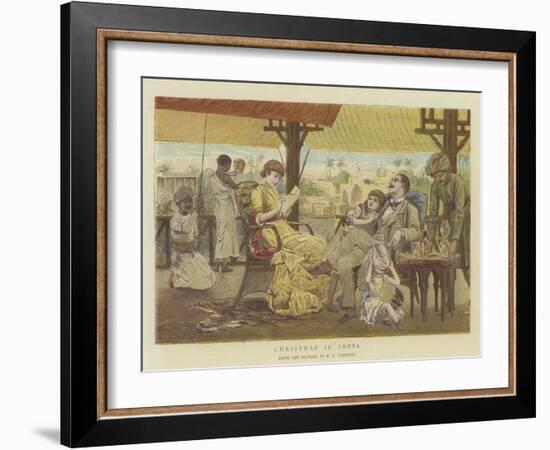 Christmas in India-Edward Killingworth Johnson-Framed Giclee Print