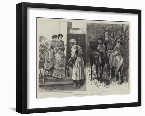 Christmas in Southern India-John Charlton-Framed Giclee Print