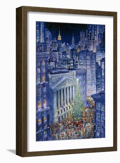 Christmas in the City-Bill Bell-Framed Giclee Print