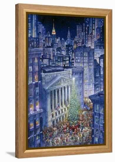 Christmas in the City-Bill Bell-Framed Premier Image Canvas