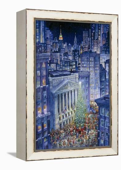 Christmas in the City-Bill Bell-Framed Premier Image Canvas