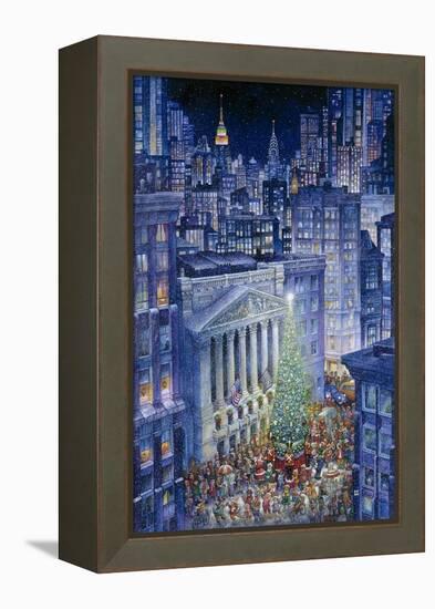 Christmas in the City-Bill Bell-Framed Premier Image Canvas